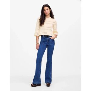 Madewell Scalloped-Trim Sweater Tee – NWOT | Size XS